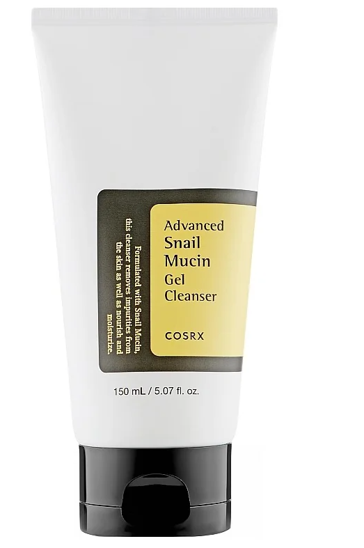 COSRX – Advanced Snail Mucin Gel Cleanser