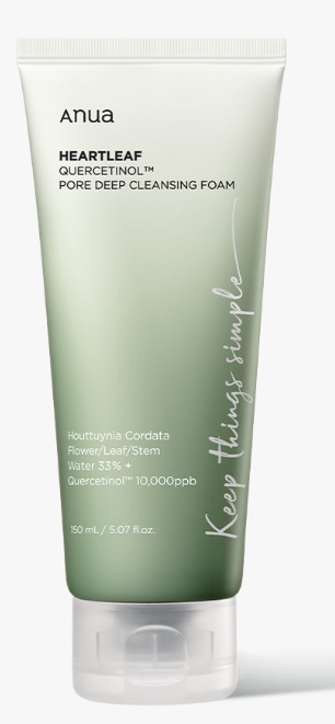 Nettoyant Moussant Anua Heartleaf | Purifiant Pores & Peau Sensible | BHA Doux