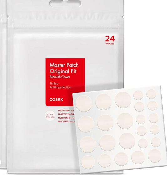 COSRX Acne Pimple Master Patch | Patchs Anti-Imperfections | Traitement Ciblé Jour & Nuit