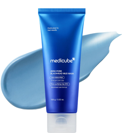Medicube Zero Pore Mud Mask | Masque Argile Purifiant 2-en-1 | Pores & Points Noirs