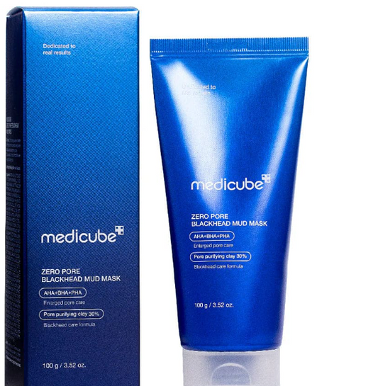 Medicube Zero Pore Mud Mask | Masque Argile Purifiant 2-en-1 | Pores & Points Noirs