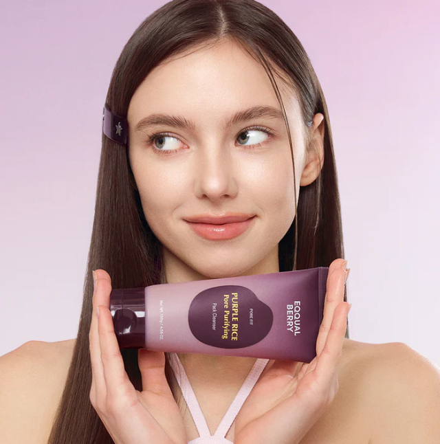 Eqqualberry Purple Rice Pore Cleanser | Nettoyant Doux Riz Pourpre |