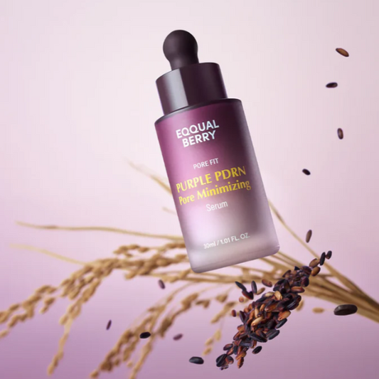 Eqqualberry Purple PDRN Pore Serum | Sérum Régénérant Riz Pourpre & PDRN | Peaux avec Pores
