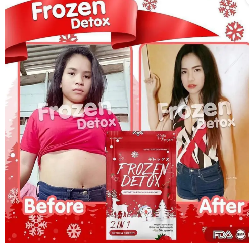 Frozen Detox 2 en 1 – Gélules Minceur & Détox Naturelle (60 capsules)