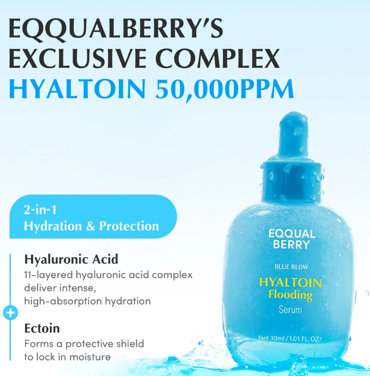 Eqqual Berry Hyaltoin Flooding Serum – Sérum hydratant & rafraîchissant