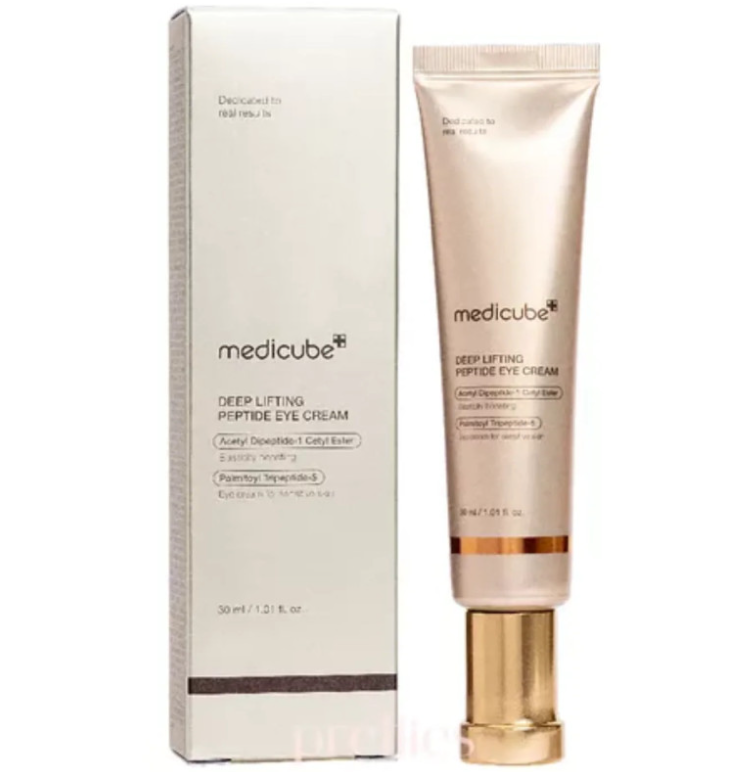 Medicube – Deep Lifting Peptide Eye Cream | Crème Contour des Yeux Anti-Rides aux Peptides & Collagène