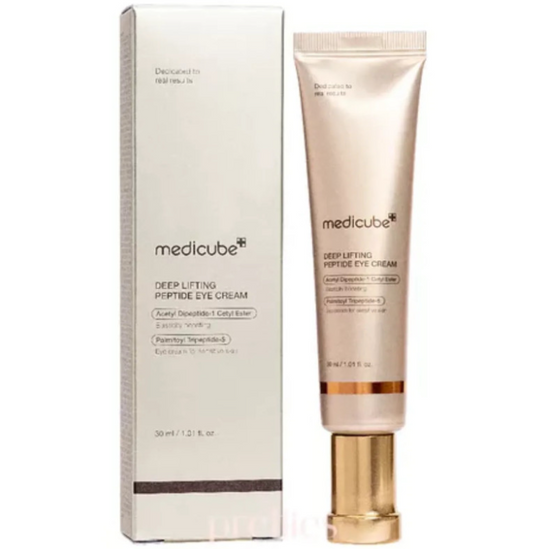 Medicube – Deep Lifting Peptide Eye Cream | Crème Contour des Yeux Anti-Rides aux Peptides & Collagène
