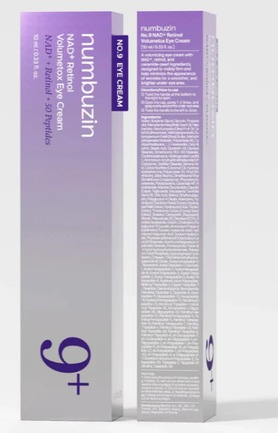 Numbuzin No.9 – Crème Contour des Yeux Volumetox