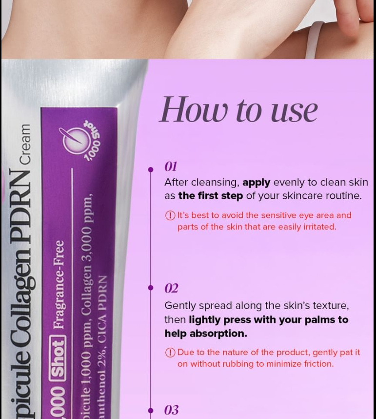 MARY & MAY Spicule Collagen PDRN Cream – Crème Anti-Âge Raffermissante & Régénérante