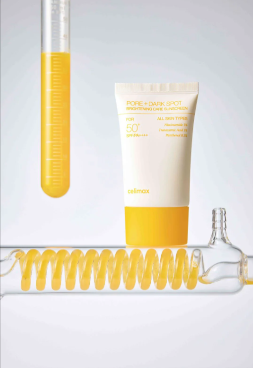 CELIMAX Pore+ Dark Spot Brightening Care Sunscreen SPF50+ PA++++ – 50 ml