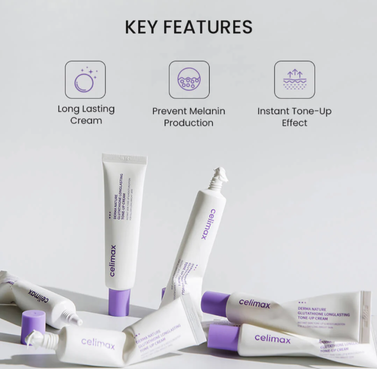 Crème Éclat Glutathione & Niacinamide – Effet Bonne Mine Longue Durée Celimax