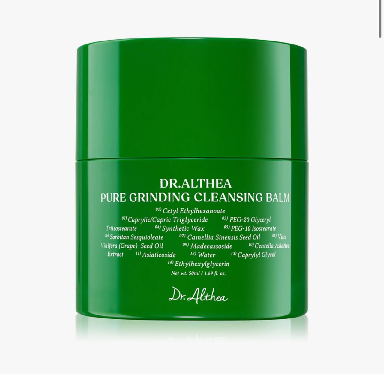 Dr. Althea Pure Grinding Cleansing Balm