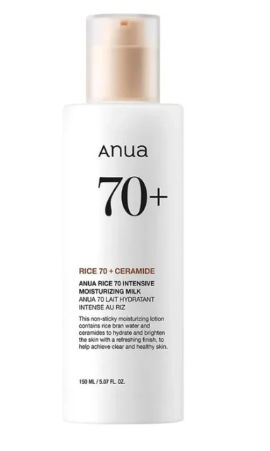 Anua 70+ Rice Ceramide Intensive Moisturizing Milk