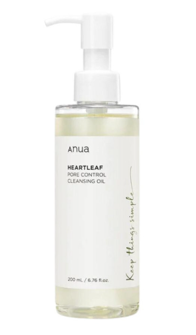 Anua Heartleaf Pore Control Cleansing Oil | Nettoyant Apaisant Purifiant | Double Nettoyage