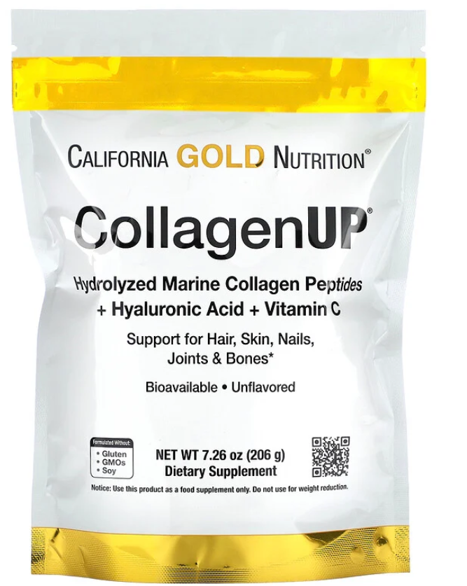 CollagenUP™ California Gold Nutrition | Collagène Marin + Acide Hyaluronique | Peau, Cheveux & Ongles