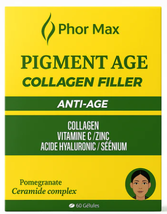 Phor Max Pigment Age Collagen Filler – Anti-Âge & Éclat de la Peau (60 gélules)