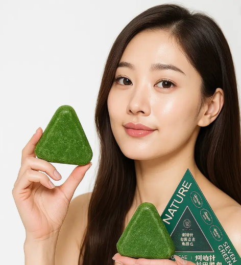 Nature – Herbal Plant Shampoo Bar (Seven Green)