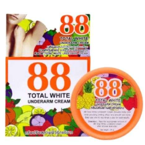 Crème Éclaircissante pour Aisselles – 88 Total White Underarm Cream