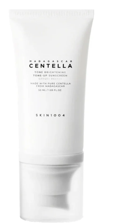 Skin1004 – Centella Tone-Up Sunscreen SPF50+ PA++++ | Écran Solaire Éclaircissant & Correcteur de Teint