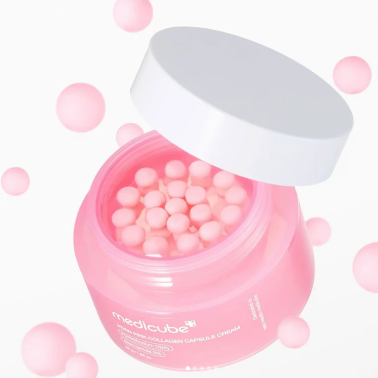 Medicube – Crème aux Capsules de Collagène Rose