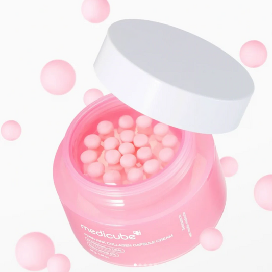 Medicube – Crème aux Capsules de Collagène Rose