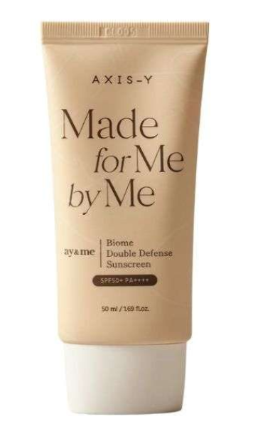 Le Bouclier Invisible de Votre Peau : Découvrez AXIS-Y AY AND ME DOUBLE DEFENSE SUNSCREEN SPF 50+ PA++++ 50 ML