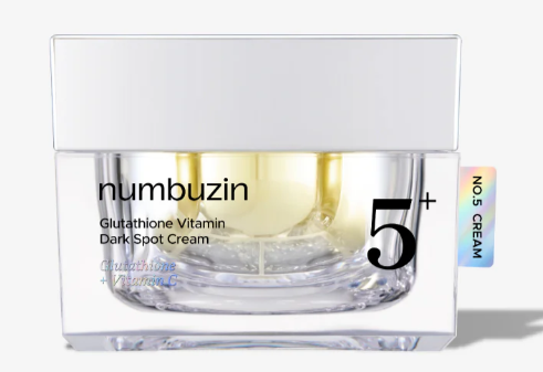 Numbuzin No.5+ Glutathione Vitamin Dark Spot Cream – Crème Anti-Taches Éclat (50ml)