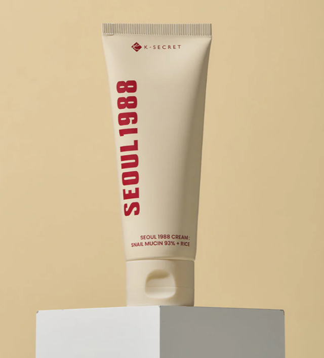 K-SECRET Seoul 1988 Cream – Snail Mucin 93% + Rice (Crème Hydratante & Réparatrice)