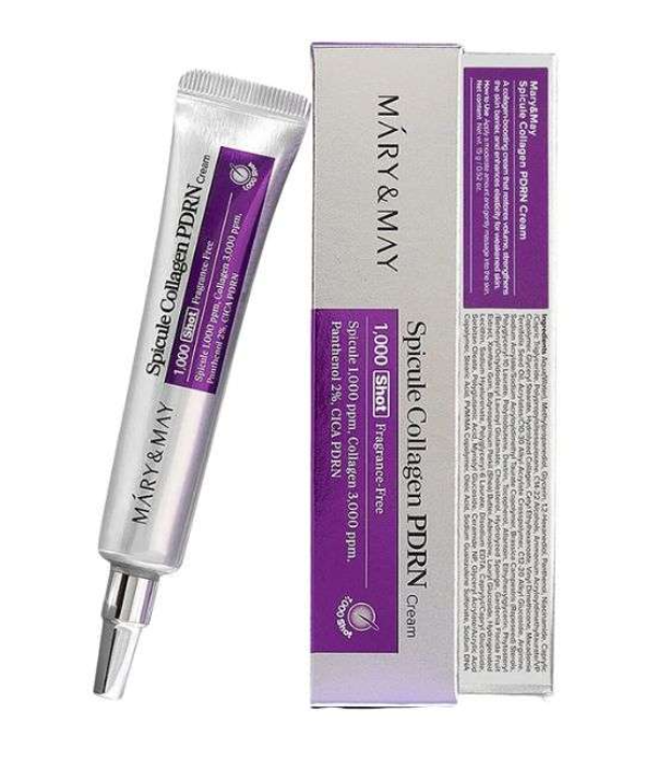 MARY & MAY Spicule Collagen PDRN Cream – Crème Anti-Âge Raffermissante & Régénérante