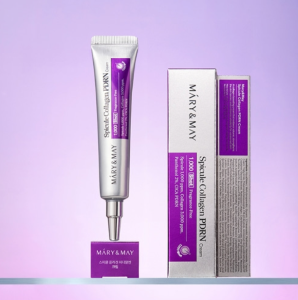 MARY & MAY Spicule Collagen PDRN Cream – Crème Anti-Âge Raffermissante & Régénérante