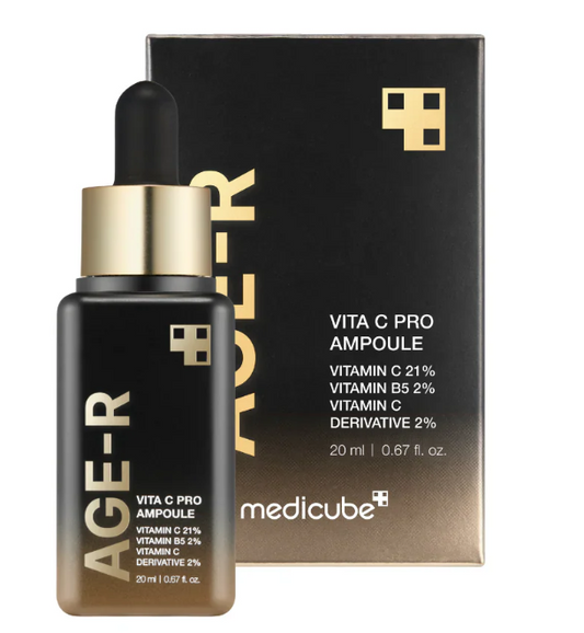 Sérum Vitamine C 21% Medicube Age-R Vita C Pro Ampoule – Éclat intense & anti-taches