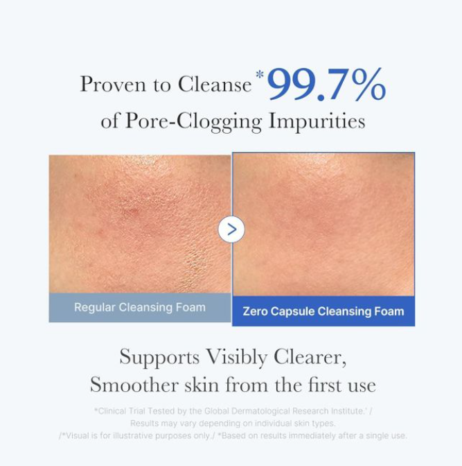 Medicube Zero Pore SA Clear Capsule Cleansing Foam