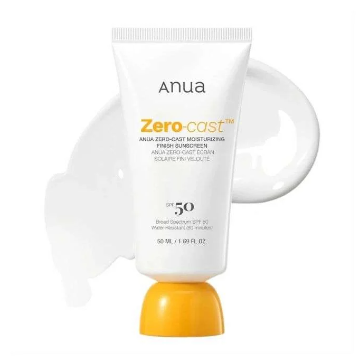 Anua Zero-cast™ — Crème solaire hydratante