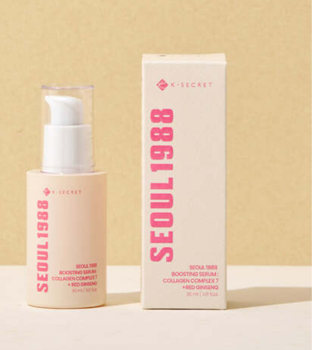 K-SECRET Seoul 1988 Boosting Serum – Collagen Complex & PDRN & Red Ginseng
