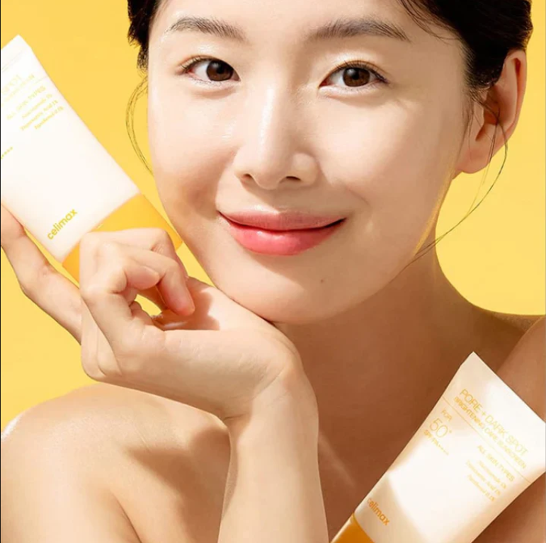 CELIMAX Pore+ Dark Spot Brightening Care Sunscreen SPF50+ PA++++ – 50 ml