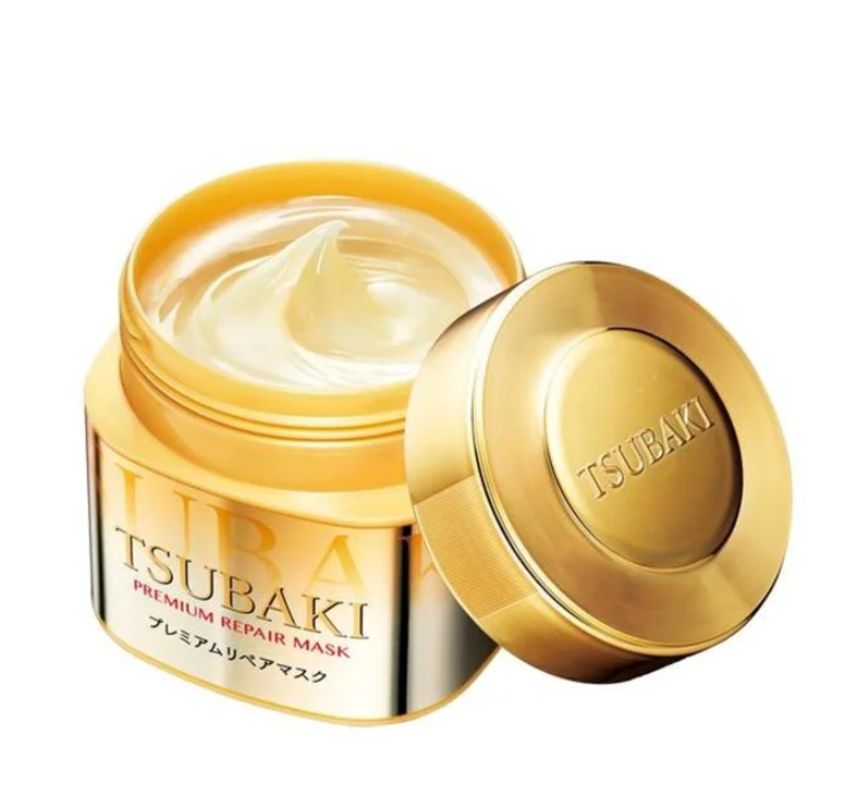 Masque Capillaire Réparateur Tsubaki Premium – Huile de Camélia & Gelée Royale Shiseido