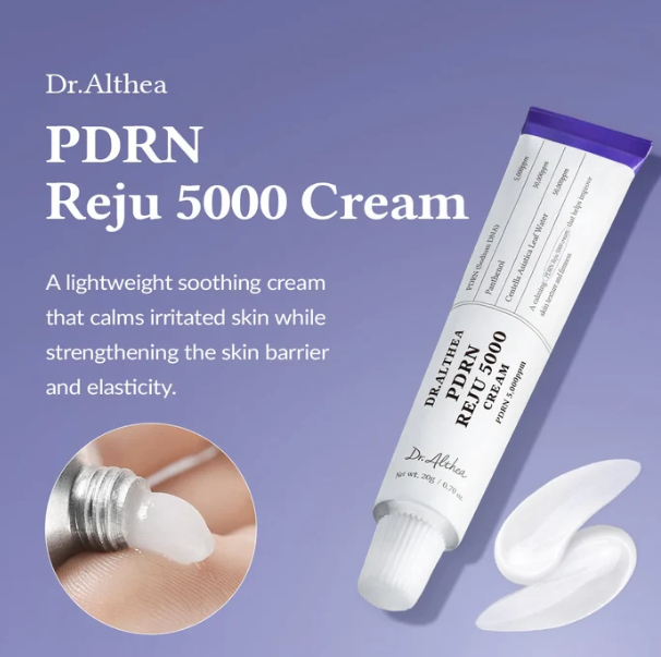 Crème Réparatrice PDRN 5000ppm – Apaisante & Fermeté Dr.Althea