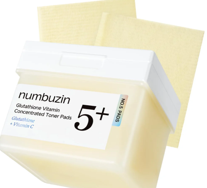 PADS Tonique Glutathione & Vitamine C – Anti-Taches Numbuzin No.5