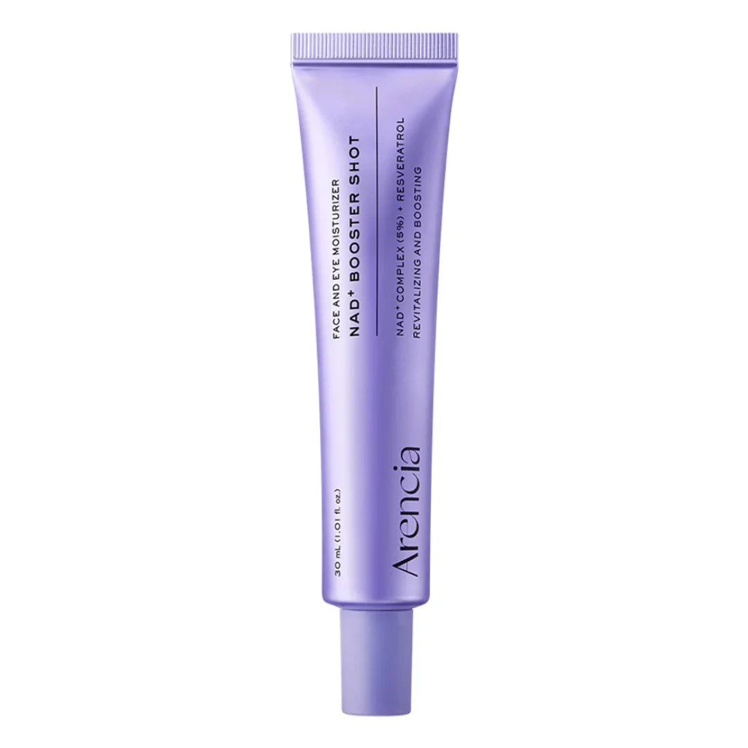 Arencia NAD+ Booster Shot – Sérum Visage & Contour des Yeux Fermeté & Éclat, 30ml