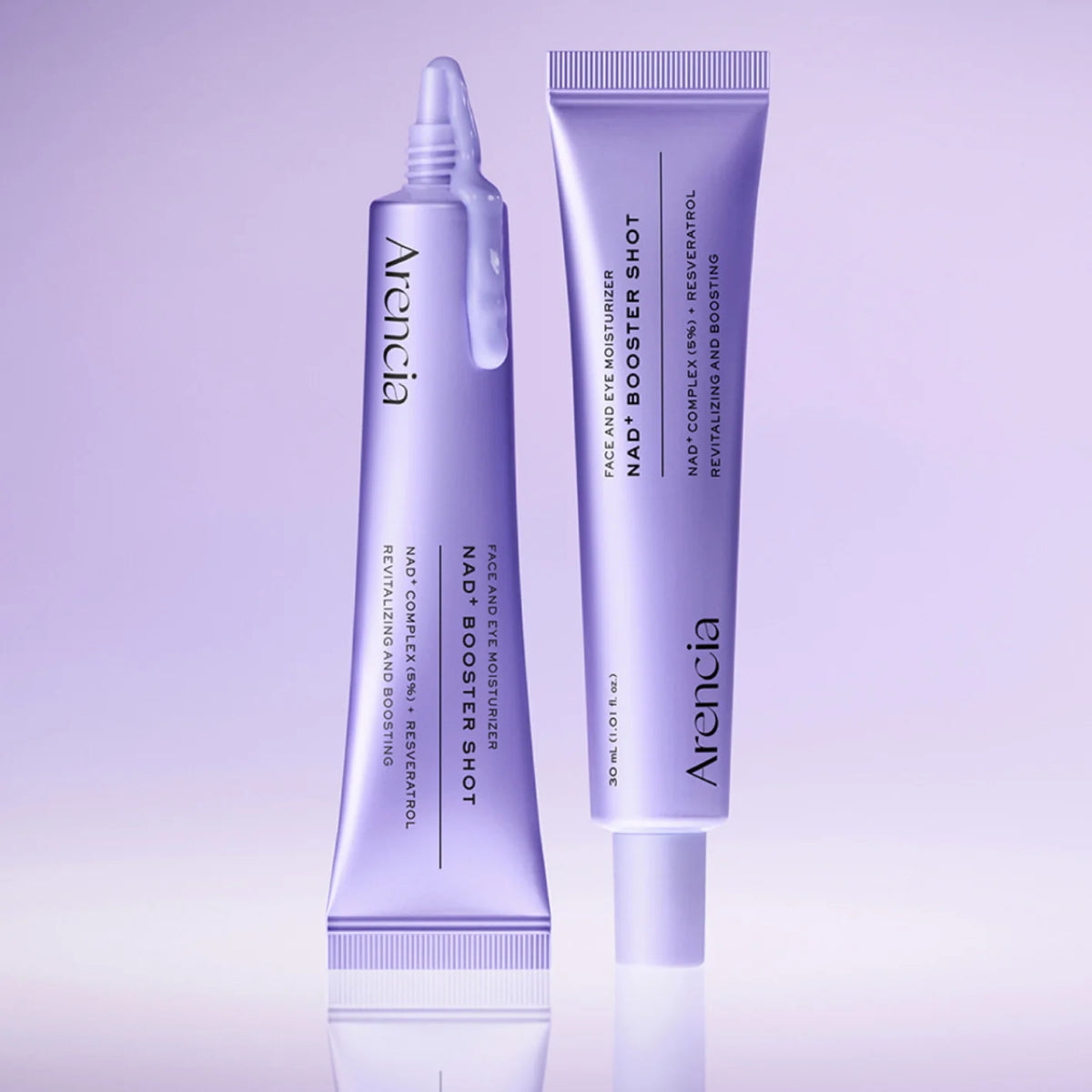 Arencia NAD+ Booster Shot – Sérum Visage & Contour des Yeux Fermeté & Éclat, 30ml