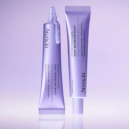 Arencia NAD+ Booster Shot – Sérum Visage & Contour des Yeux Fermeté & Éclat, 30ml