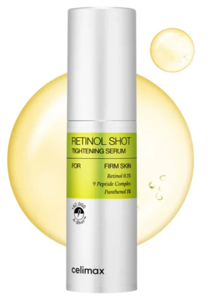 Celimax Retinol Shot Tightening Serum – Sérum Raffermissant au Rétinol
